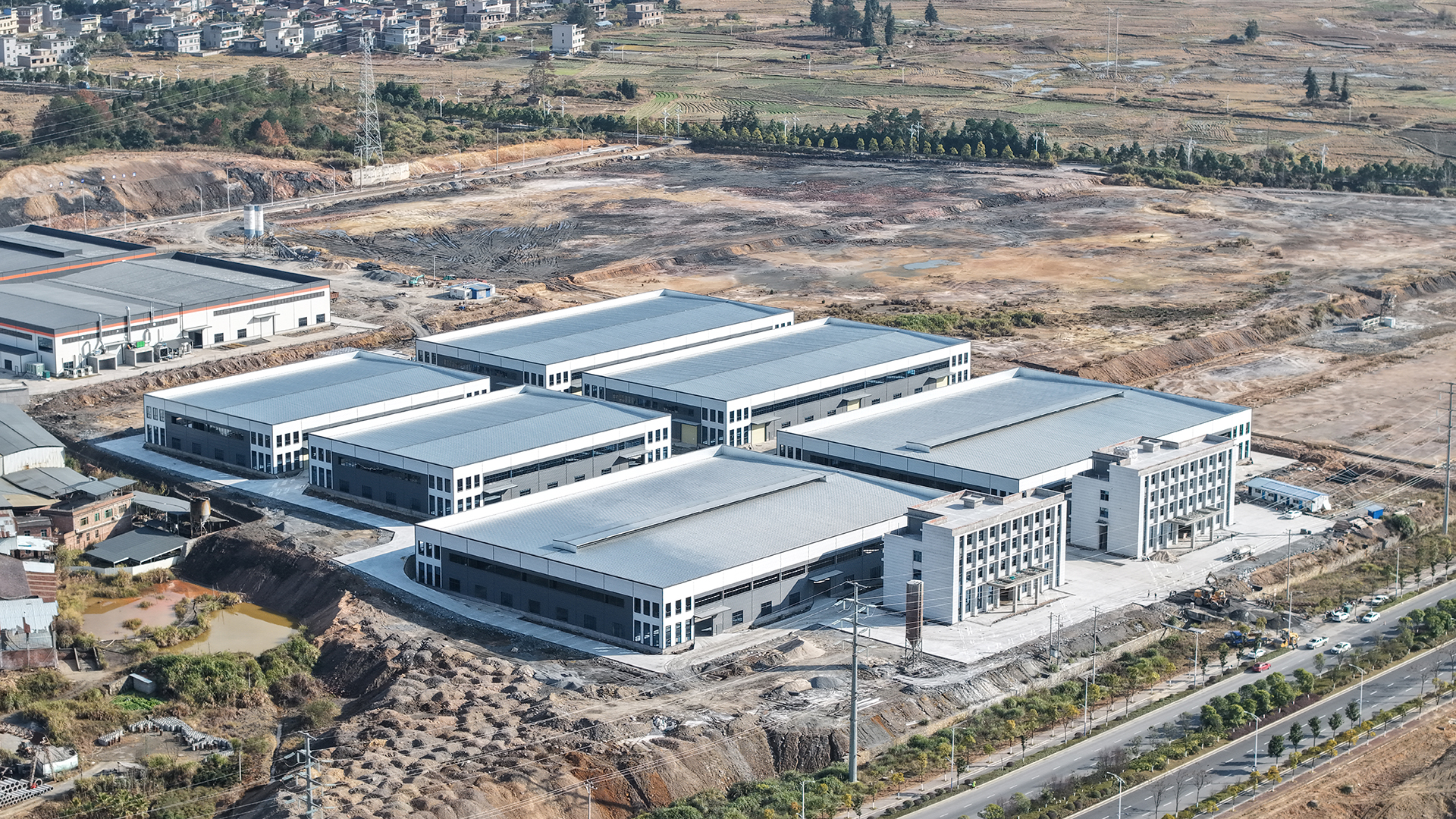 湖南沃为科技有限公司工业园建成